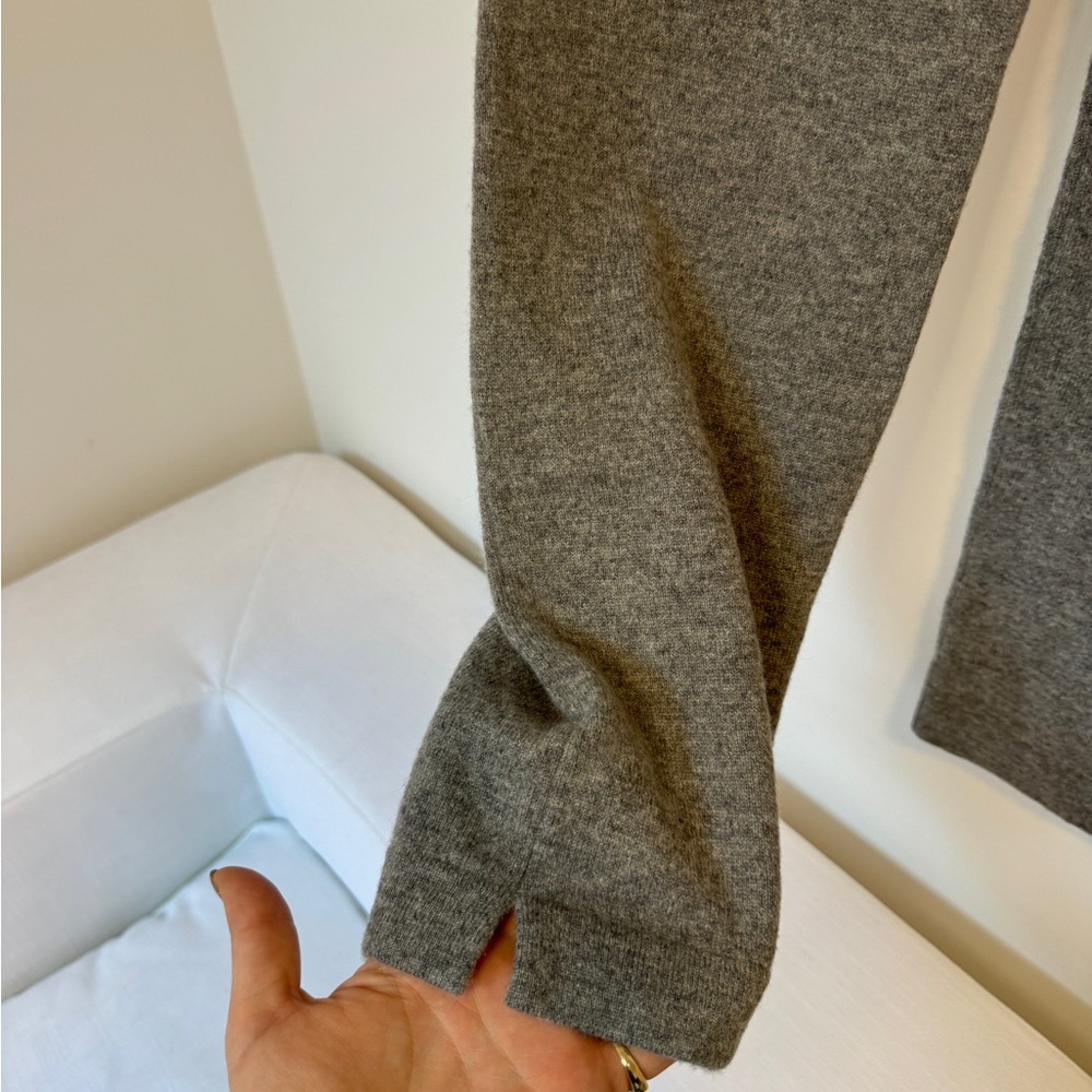 Gentle Herd Gray Cashmere Sweatpants - Picture 6 of 8